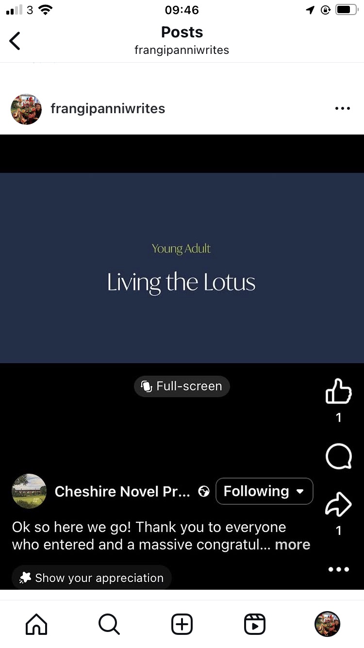 Living The Lotus Longlisted