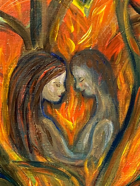 Life's Prayer Painting Section By Panni Loh Copy